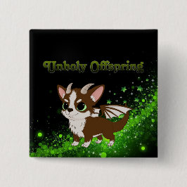 Chapa Cuadrada Unholy Offspring Button