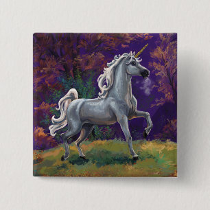 Chapa Cuadrada Unicorn Glade