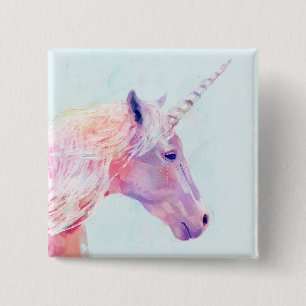 Chapa Cuadrada Unicornio místico