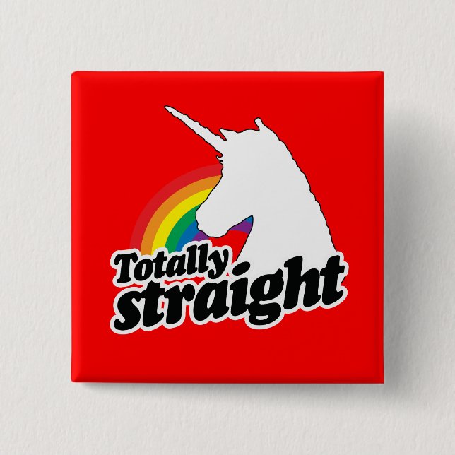 CHAPA CUADRADA UNICORNIO TOTALMENTE RECTO - BLANCO - .PNG (Anverso)