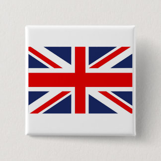 Chapa Cuadrada Union Jack Flag-Reino Unido