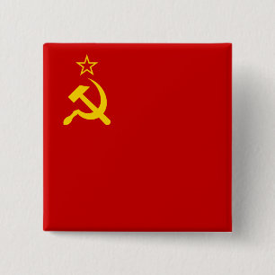 Chapa Cuadrada Unión Soviética Bandera de la Unión Soviética: end