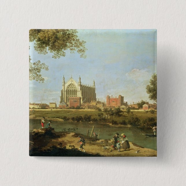 Chapa Cuadrada Universidad de Eton, c.1754 (Anverso)