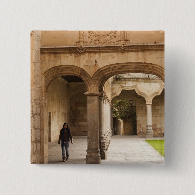 Chapa Cuadrada Universidad de Salamanca (Anverso)