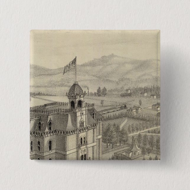 Chapa Cuadrada Universidad del Pacífico (Anverso)