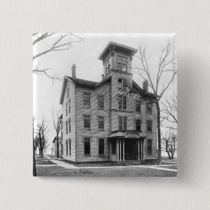 Chapa Cuadrada Universidad vieja, Evanston, construido en 1855