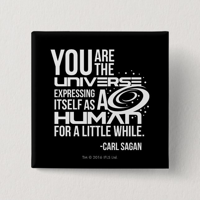 Chapa Cuadrada Universo humano (Anverso)