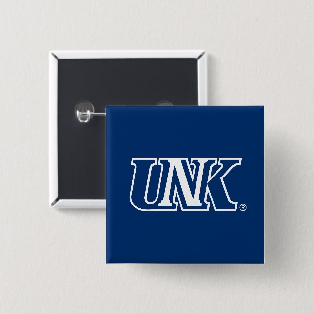 Chapa Cuadrada UNK | University of Nebraska at Kearney (Anverso y reverso)