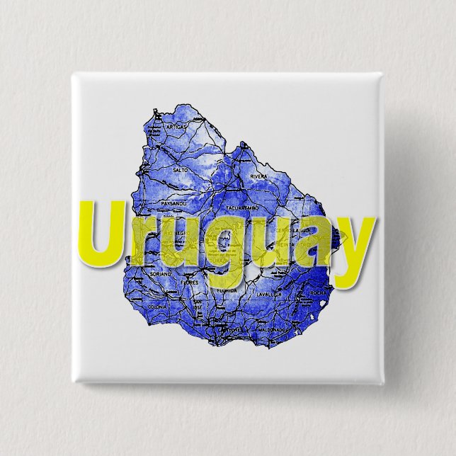 Chapa Cuadrada Uruguay (Anverso)