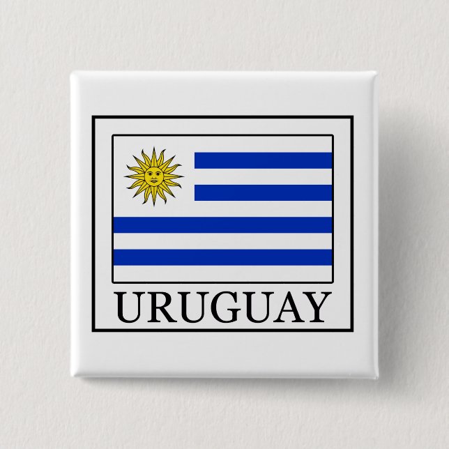 Chapa Cuadrada Uruguay (Anverso)