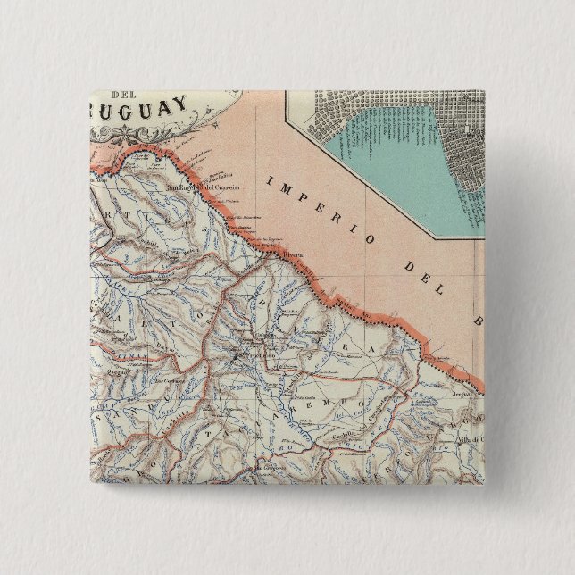 Chapa Cuadrada Uruguay (Anverso)