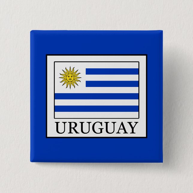 Chapa Cuadrada Uruguay (Anverso)