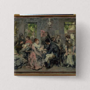 Chapa Cuadrada Vacunación rural