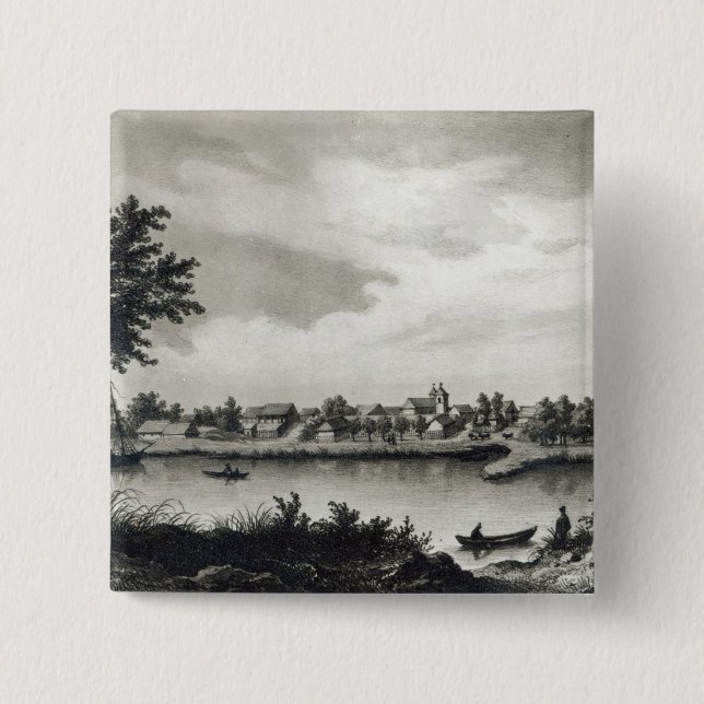 Chapa Cuadrada Valdivia, 'de la historia de Chile'engraved (Anverso)