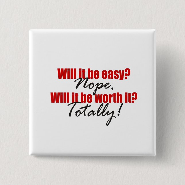 Chapa Cuadrada ¡Vale La Pena! (Anverso)