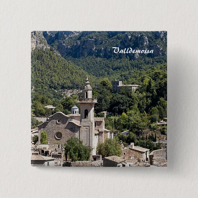 Chapa Cuadrada Valldemossa (Anverso)
