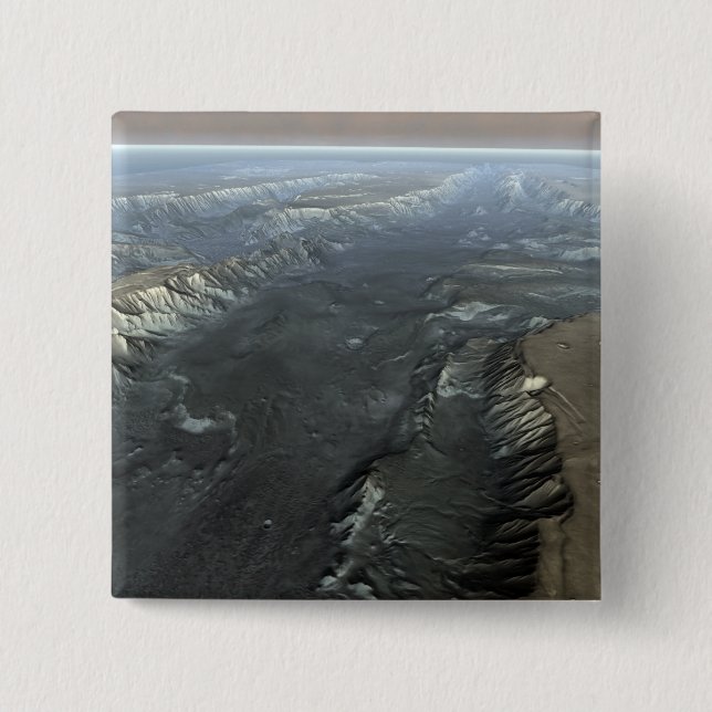 Chapa Cuadrada Valles Marineris, el Gran Cañón de Marte (Anverso)