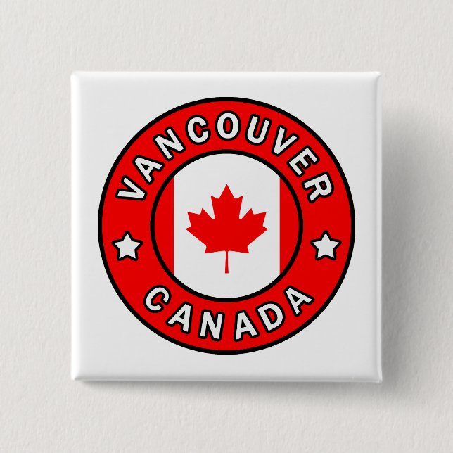 Chapa Cuadrada Vancouver Canada (Anverso)