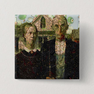 Chapa Cuadrada Vegan Gothic Bella Artes Spoof