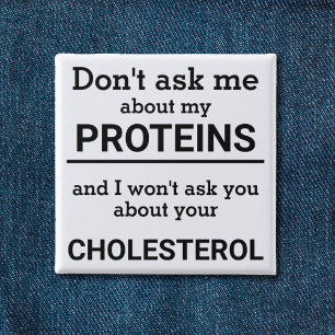 Chapa Cuadrada Vegan - no me preguntes por mi diversión en las pr