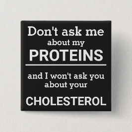 Chapa Cuadrada Vegan - no me preguntes por mi diversión en las pr