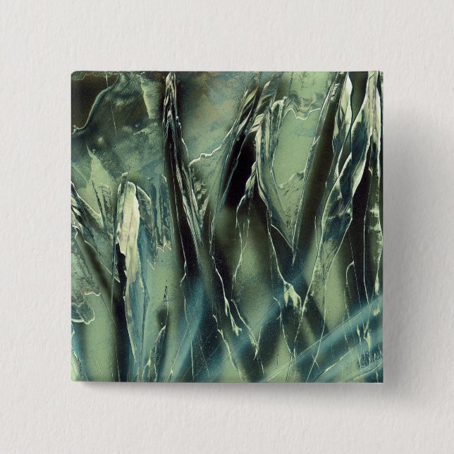 Chapa Cuadrada Verde y gris a negro (Anverso)