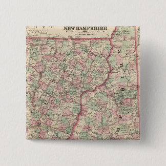 Chapa Cuadrada Vermont y New Hampshire 2