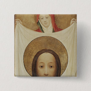 Chapa Cuadrada Veronica con el Sudarium, c.1420 del santo
