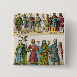 Chapa Cuadrada Vestido del francés