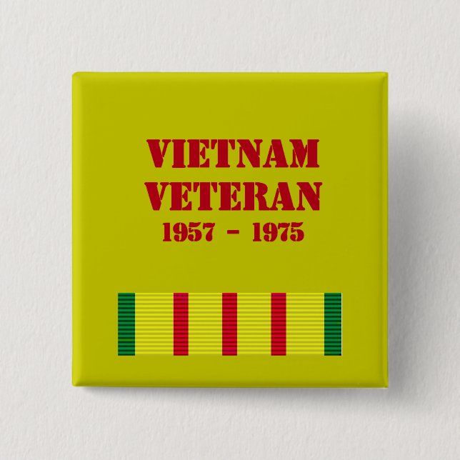 Chapa Cuadrada Veterano de Vietnam, veterano de Vietnam (Anverso)