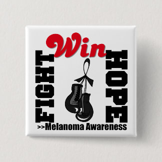 Chapa Cuadrada Victoria de Fight Hope - Melanoma