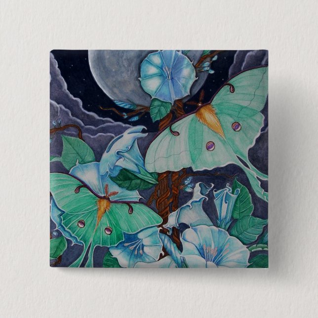 Chapa Cuadrada Vida de la luna (Anverso)