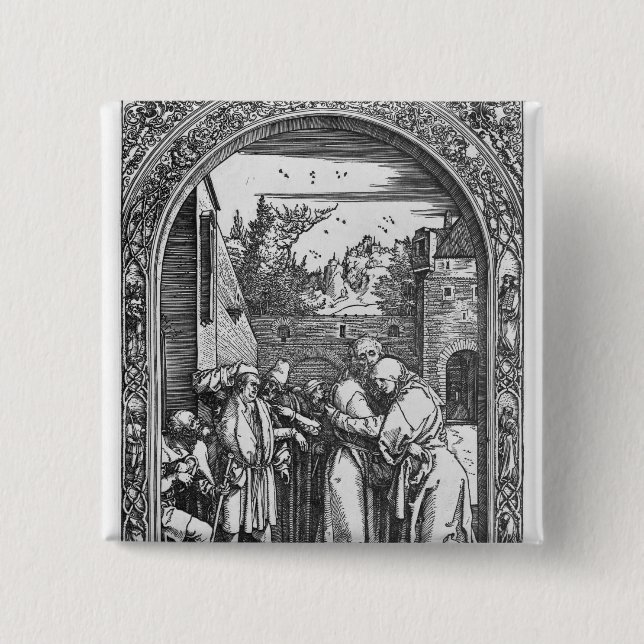 Chapa Cuadrada "Vida la serie de la Virgen" (Anverso)