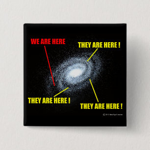 Chapa Cuadrada Vidas en galaxia