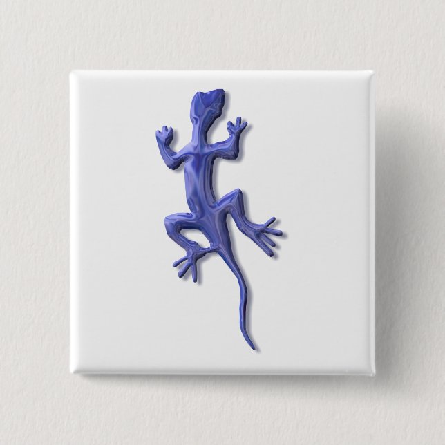Chapa Cuadrada Vidrio azul (Anverso)