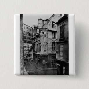 Chapa Cuadrada Vieille-du-Templo de la ruda, París, 1858-78