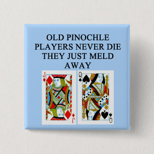 Chapa Cuadrada viejo jugador del pinochle