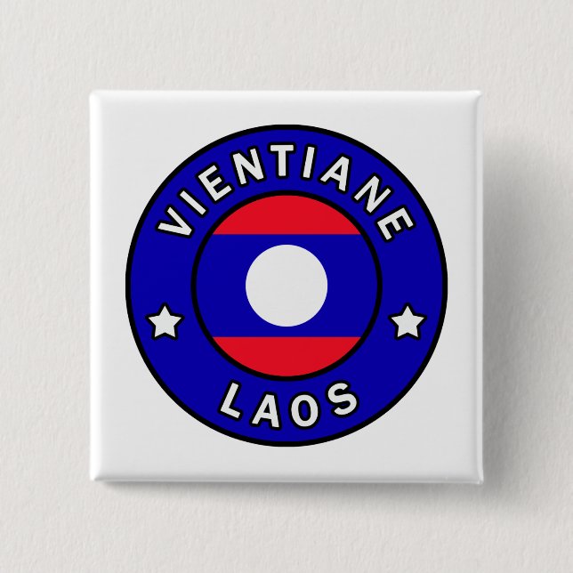 Chapa Cuadrada Vientiane Laos (Anverso)