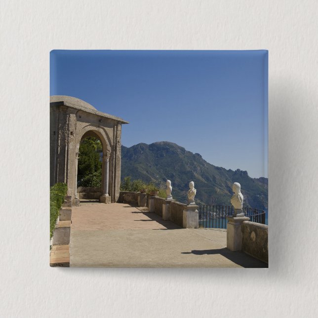 Chapa Cuadrada Villa Cimbrone, Ravello, Campania, Italia (Anverso)