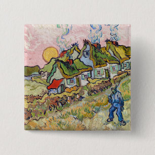Chapa Cuadrada Vincent van Gogh - Casas y Figura