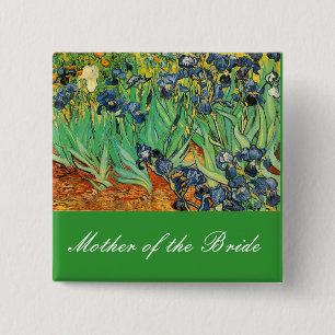 Chapa Cuadrada Vincent van Gogh, Irises