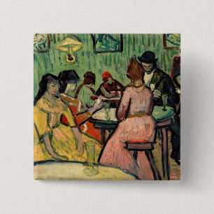 Chapa Cuadrada Vincent van Gogh - The Brothel