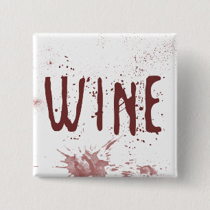 Chapa Cuadrada Vino