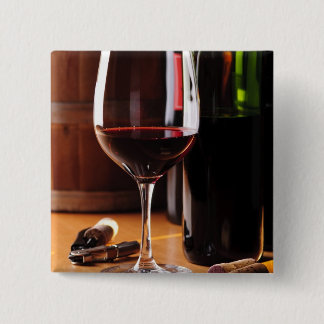 Chapa Cuadrada Vino Tinto