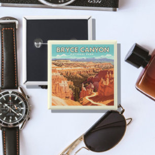 Chapa Cuadrada Vintage Bryce Canyon