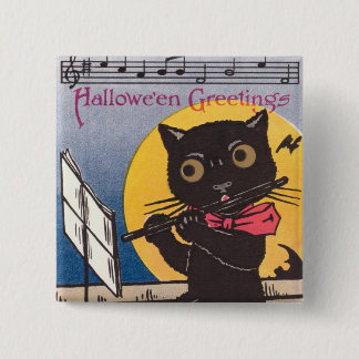 Chapa Cuadrada Vintage Halloween
