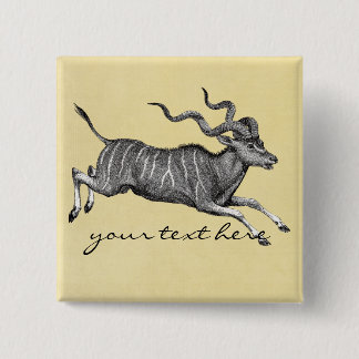 Chapa Cuadrada Vintage Kudu