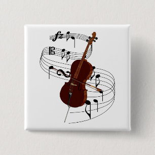 Chapa Cuadrada Violoncelo