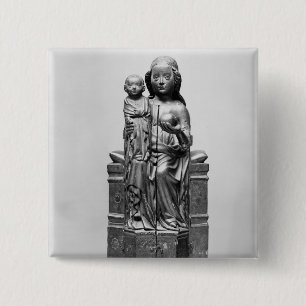 Chapa Cuadrada Virgen cerrada, comienzo del siglo XV