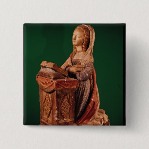 Chapa Cuadrada Virgen del anuncio